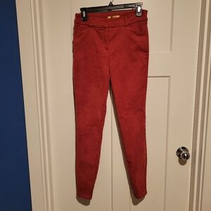 Dazz Faux Suede Stretch Pants